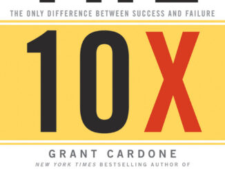 Cover for the book "The tenx rule" by Grant Cardone