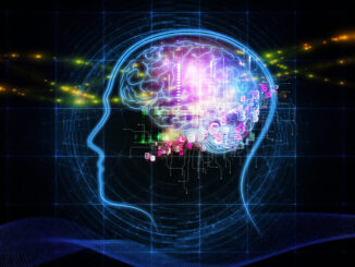 An abstract picture of a head