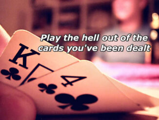 Playing cards showing a King of clubs and a four of clubs